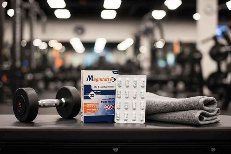 قرص مگنیفورت با حمایت از سنتز پروتئین، به بازسازی و رشد عضلات پس از تمرین کمک می کند. 